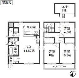 ウエイクの物件間取画像